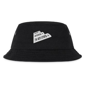 pas antisocial anti-stupide - Bob Enfant - noir - Devant