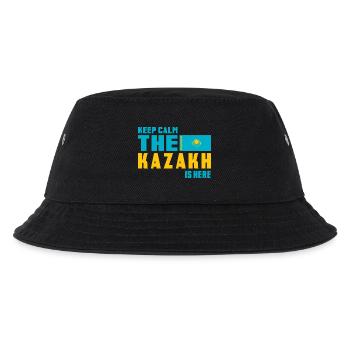 Design du drapeau Keep Calm Kazakhstan - Bob Enfant - noir - Devant