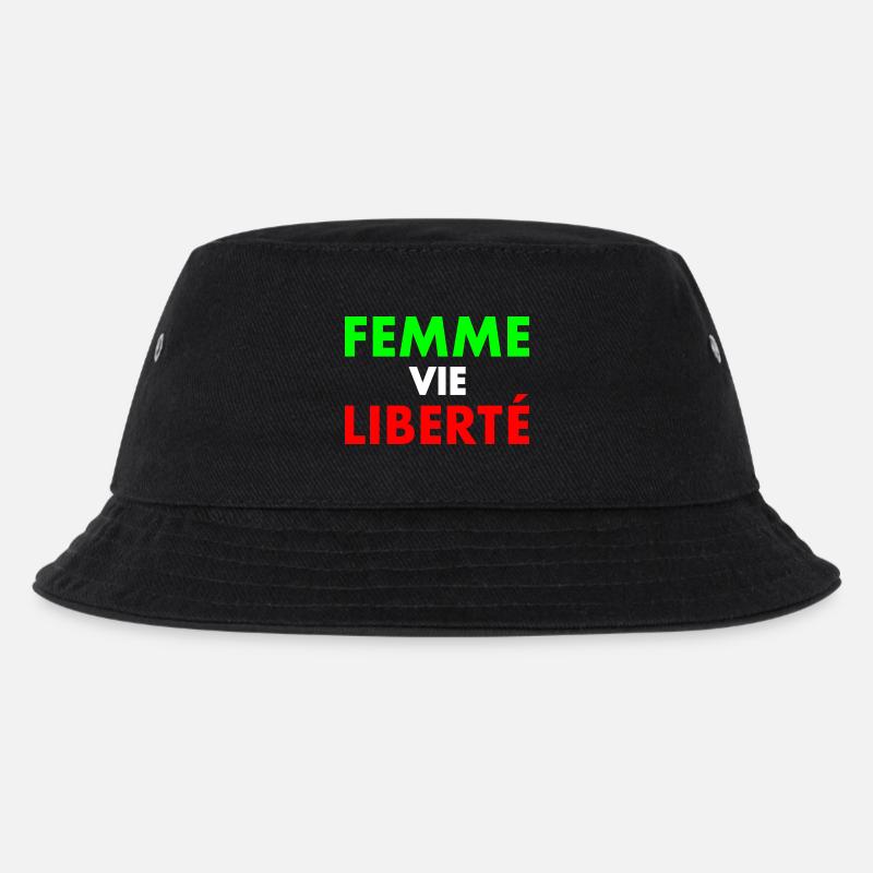 Femme vie liberté - Bob Enfant - noir