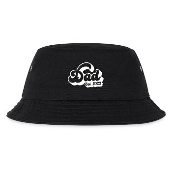 Dad Est. 2023, Dad To Be, Pregnancy Announcement - Kids’ Bucket Hat - black - Front