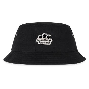 Meine Damen Feiern mich - Kinder Bucket Hat - Schwarz - Vorne