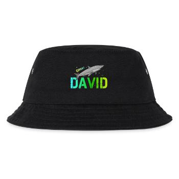 David - Kids’ Bucket Hat - black - Front
