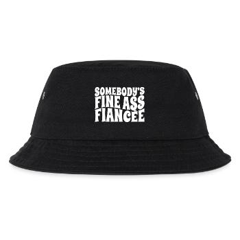 Somebody's Fine Ass Fiancée Bride To Be Engagement - Kids’ Bucket Hat - black - Front