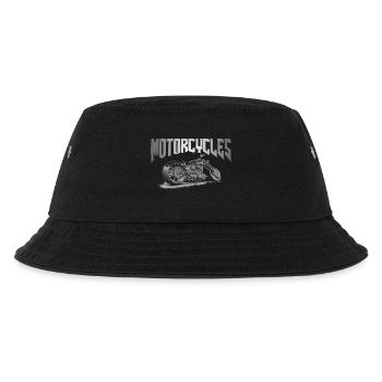Motorcycles Chopper Custombike - Kinder Bucket Hat - Schwarz - Vorne