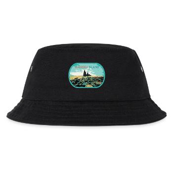 Ribeira da Janela, Insel Madeira, Portugal - Kinder Bucket Hat - Schwarz - Vorne
