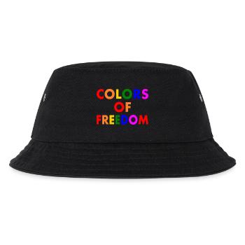 Colors of freedom - Kids’ Bucket Hat - black - Front