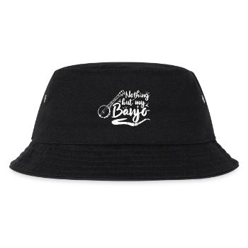 Banjospieler Spruch - Kinder Bucket Hat - Schwarz - Vorne