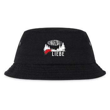 Schwarzwald Liebe - Kinder Bucket Hat - Schwarz - Vorne