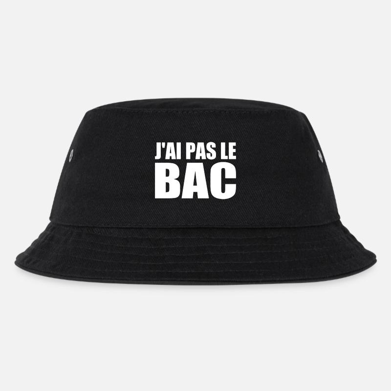 j'ai pas le bac - Bob Enfant - noir