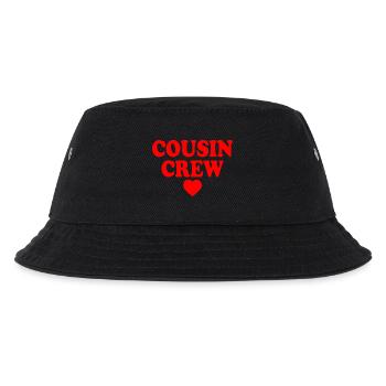 Cousin crew - Kinder Bucket Hat - Schwarz - Vorne