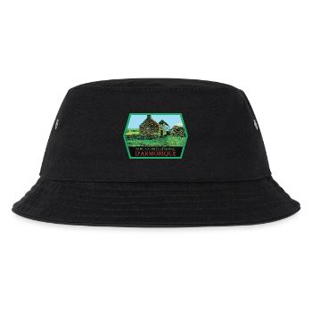 Armorique Nature Authentique Regionaler Naturnaturpark - Kinder Bucket Hat - Schwarz - Vorne