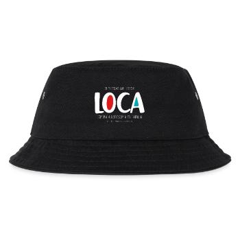 Ich bin verrückt (dunkel) - Kinder Bucket Hat - Schwarz - Vorne