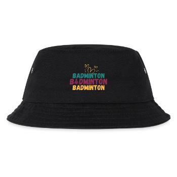 Badminton Badminton Badminton - Kids’ Bucket Hat - black - Front