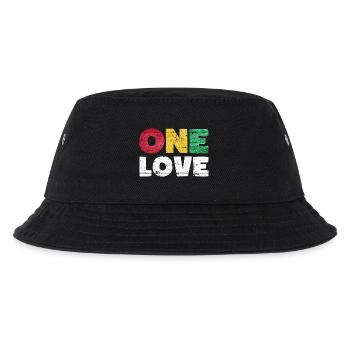 One Love Reggae Musique - Bob Enfant - noir - Devant
