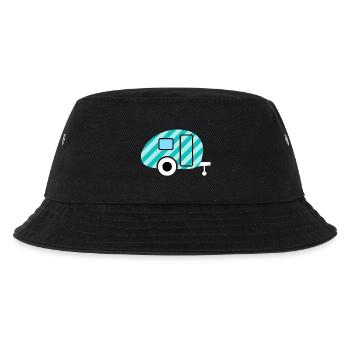 Caravane Caravane Strip Camping Camper Retro - Bob Enfant - noir - Devant