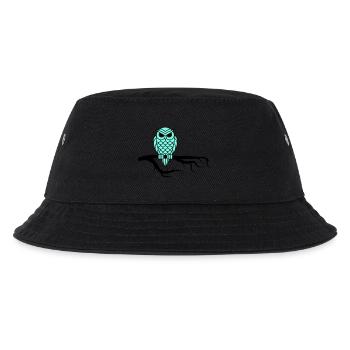 nightowl 01 - Kinder Bucket Hat - Schwarz - Vorne