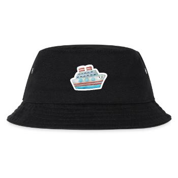 Boot - Kinder Bucket Hat - Schwarz - Vorne