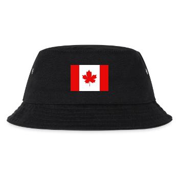 Drapeau du Canada - Bob Enfant - noir - Devant