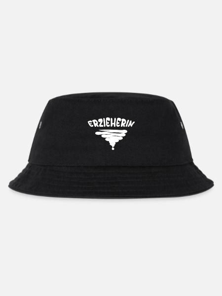 Erzieherin als Beruf - Kinder Bucket Hat - Schwarz