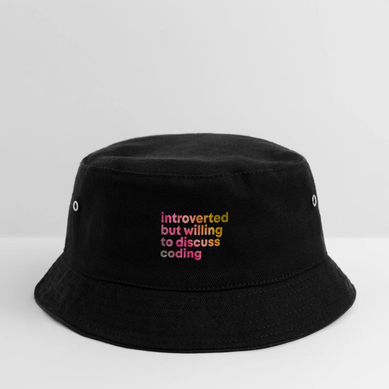 Codierung Codierung Codierung Kinder Bucket Hat