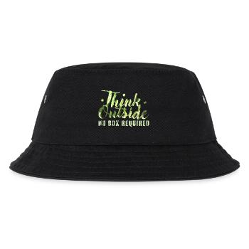 Think Outside - Kids’ Bucket Hat - black - Front