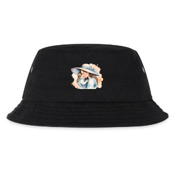 Mütterliche Wärme - Kinder Bucket Hat - Schwarz - Vorne