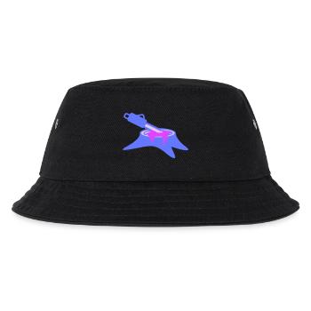 Motorsäge Baum Fällen Holzfäller Wald Stumpf Holz - Kinder Bucket Hat - Schwarz - Vorne