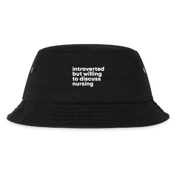 Nurse Nurse Nurse - Kids’ Bucket Hat - black - Front