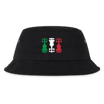 Formula Italia Formel Racing Italien - Kinder Bucket Hat - Schwarz - Vorne