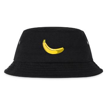Banana - Kids’ Bucket Hat - black - Front