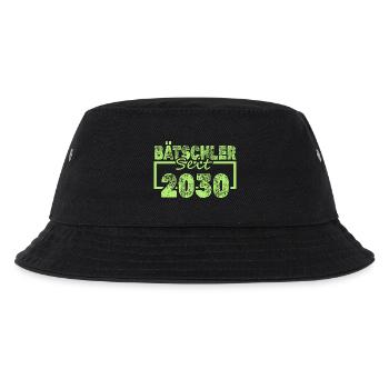 2030 - Kinder Bucket Hat - Schwarz - Vorne