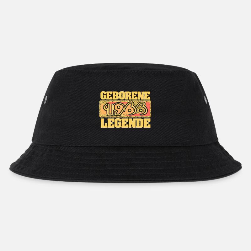 1966 - Kinder Bucket Hat - Schwarz