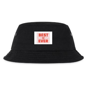Mama aller Zeiten - Kinder Bucket Hat - Schwarz - Vorne