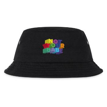 NOT YOUR BABE - Bob Enfant - noir - Devant