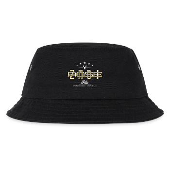 Piła Zamoście. Das beste Viertel in Piła - Kinder Bucket Hat - Schwarz - Vorne