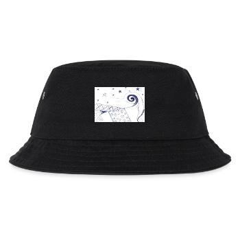Modern Art - Kinder Bucket Hat - Schwarz - Vorne