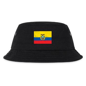 Drapeau de l’Équateur – andin - Bob Enfant - noir - Devant