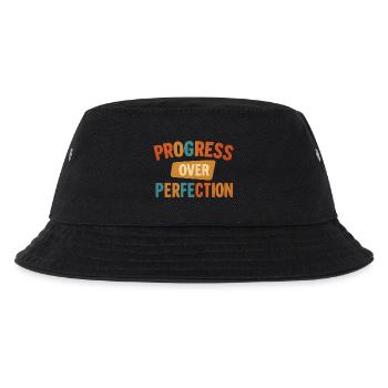 Le progrès plutôt que la perfection - Bob Enfant - noir - Devant
