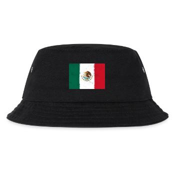 Flag of Mexico - Kids’ Bucket Hat - black - Front