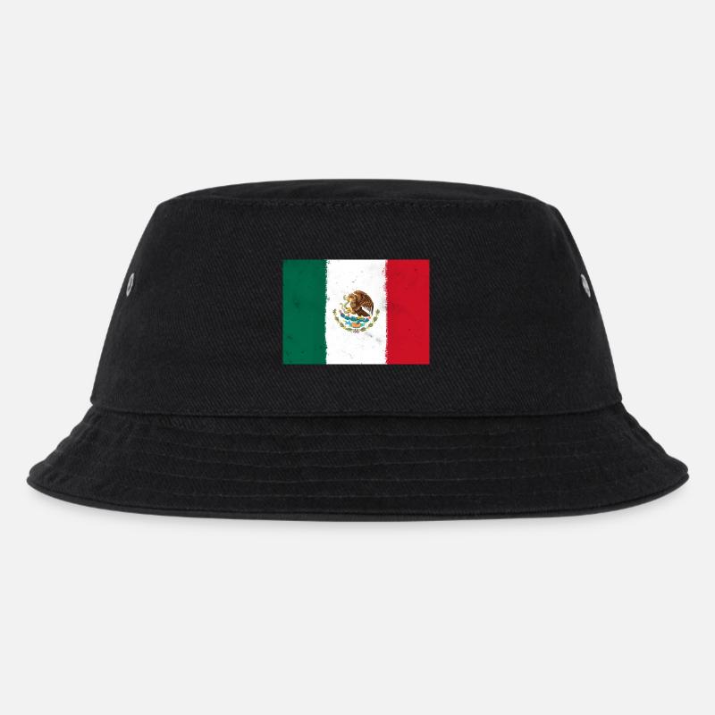Drapeau du Mexique - Bob Enfant - noir
