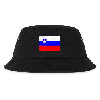 Drapeau de la Slovénie - Bob Enfant - noir - Devant
