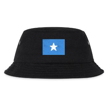 Flagge von Somalia - Kinder Bucket Hat - Schwarz - Vorne