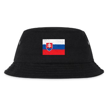 Drapeau de la Slovaquie - Bob Enfant - noir - Devant