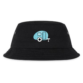 Caravane Poisson Camping Caravane Cabanon Motif - Bob Enfant - noir - Devant