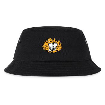 2 Chapeau de cheval Homme Fille Amoureux La Saint-Valentin - Bob Enfant - noir - Devant