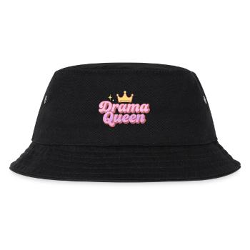 Drama Queen - Kinder Bucket Hat - Schwarz - Vorne