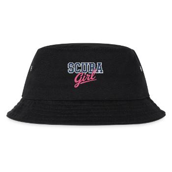 Scuba Girl Design - Kinder Bucket Hat - Schwarz - Vorne