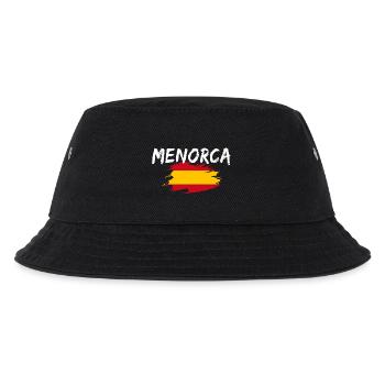 Menorca Spanien - Kinder Bucket Hat - Schwarz - Vorne