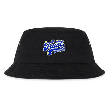 Selbstvertrauen Sternenskript - Kinder Bucket Hat - Schwarz - Vorne