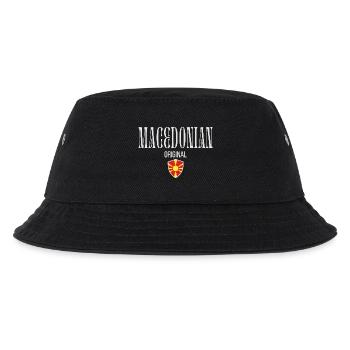 Original macédonien, j’adore la Macédoine - Bob Enfant - noir - Devant